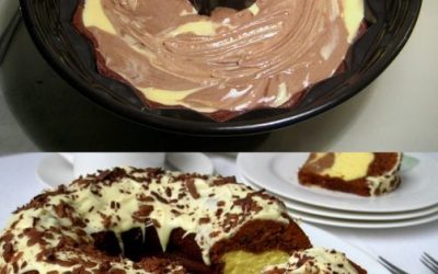 Uzależniające! Fantastyczne ciasto Bundt z twarogiem