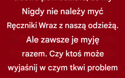 Prawda o praniu ręczników i ubrań razem