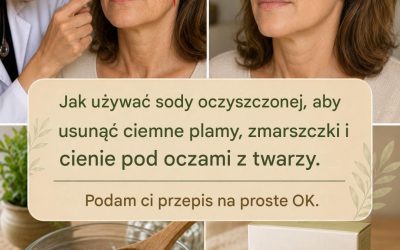 Jak użyć sody oczyszczonej, aby usunąć przebarwienia, zmarszczki i cienie pod oczami z twarzy. ✨Podam Ci przepis w zamian za proste „OK”.