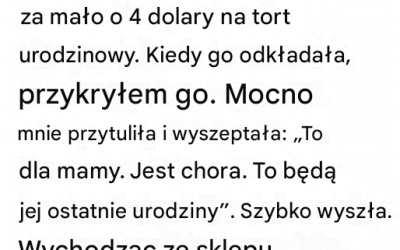 Mała chwila, która pozostaje z Tobą