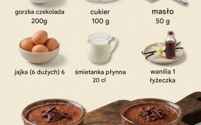 🍫Klasyczny i kremowy mus czekoladowy: deser, który musisz mieć!✨