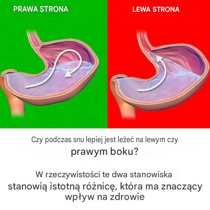 Która strona jest lepsza do spania?