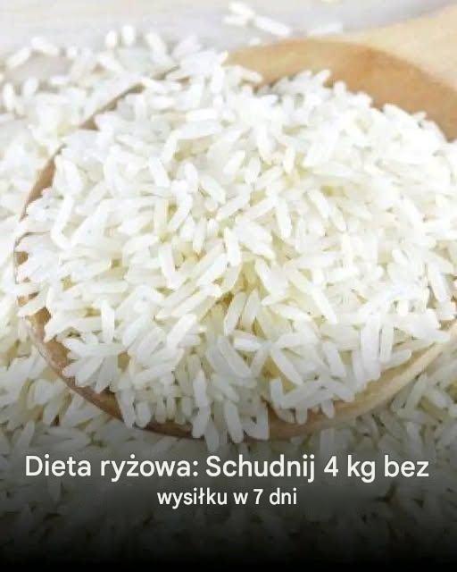 Dieta ryżowa: Schudnij 4 kg bez wysiłku w 7 dni