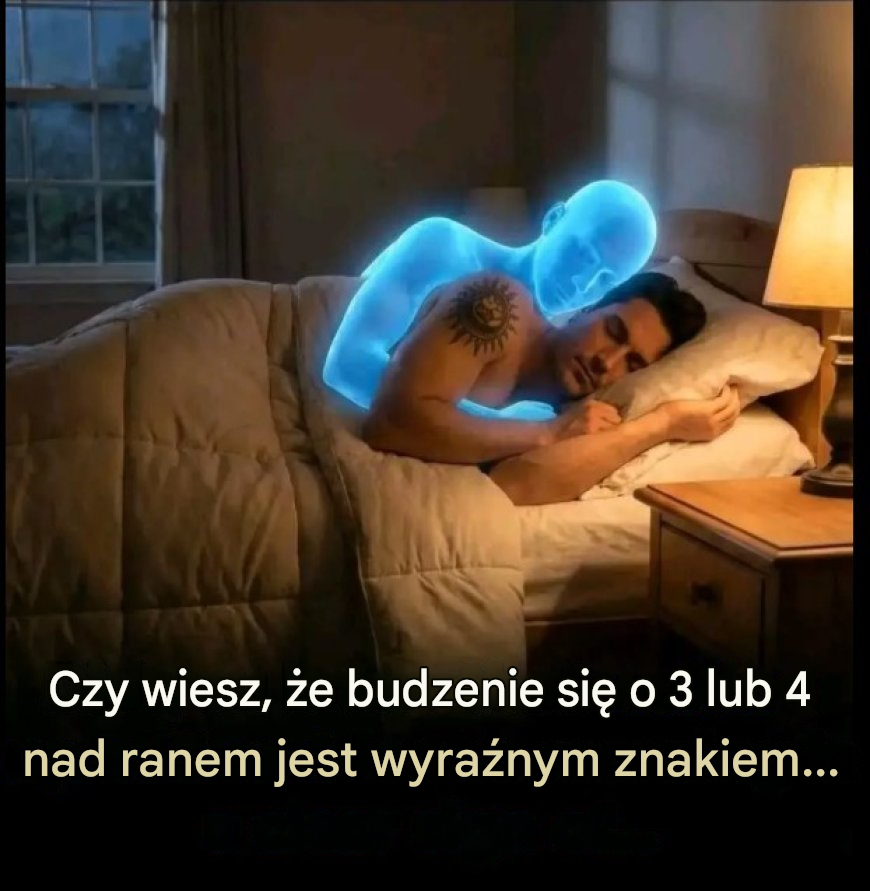 Czy wiesz, że budzenie się o 3 lub 4 nad ranem to wyraźny znak…Zobacz więcej