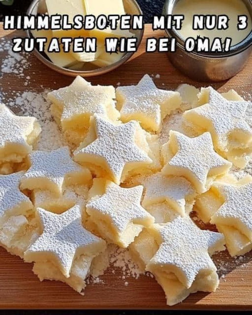 Angel Stars – delikatne ciasteczka maślane ze słodką dekoracją