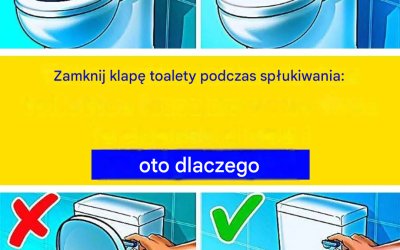 Mało znane korzyści z zamykania pokrywy toalety przed spłukaniem